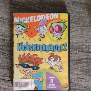 Nickelodeon Nickstravaganza!  - Yellow and Orange Cover. 90s